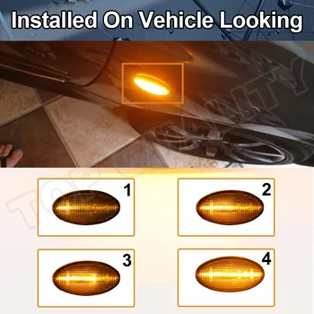 2pcs Dynamic Sequential LED Side Marker Light For Peugeot 107 108 206+ 307 407 607 Partner I II CITROEN C1 C2 C3 C4 C5 C6 JUMPY
2pcs Dynamic Sequential LED Side Marker Light For Peugeot 107 108 206+ 307 407 607 Partner I II CITROEN C1 C2 C3 C4 C5 C6 JUMPY