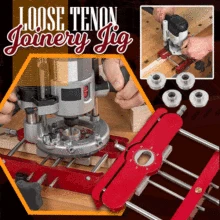 Precision Mortising Jig and Loose Tenon Joinery Jig 2 in 1 Punch Locator Doweling Jig Connector Fastener Woodworking Tools
Precision Mortising Jig and Loose Tenon Joinery Jig 2 in 1 Punch Locator Doweling Jig Connector Fastener Woodworking Tools