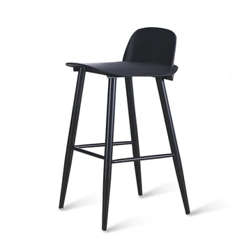 Nordic Bar Chair Modern Simplicity Originality Bar High Footstool Commercial Furniture Taburete Gold Metal Chair Black Cheap 
Nordic Bar Chair Modern Simplicity Originality Bar High Footstool Commercial Furniture Taburete Gold Metal Chair Black Cheap