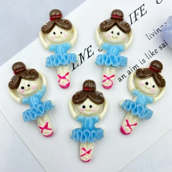 10pcs Kawaii Resin Sky blue ballet girl Resin Art Decoration Charm DIY Scrapbooking Embellishment Accessories C02
10pcs Kawaii Resin Sky blue ballet girl Resin Art Decoration Charm DIY Scrapbooking Embellishment Accessories C02