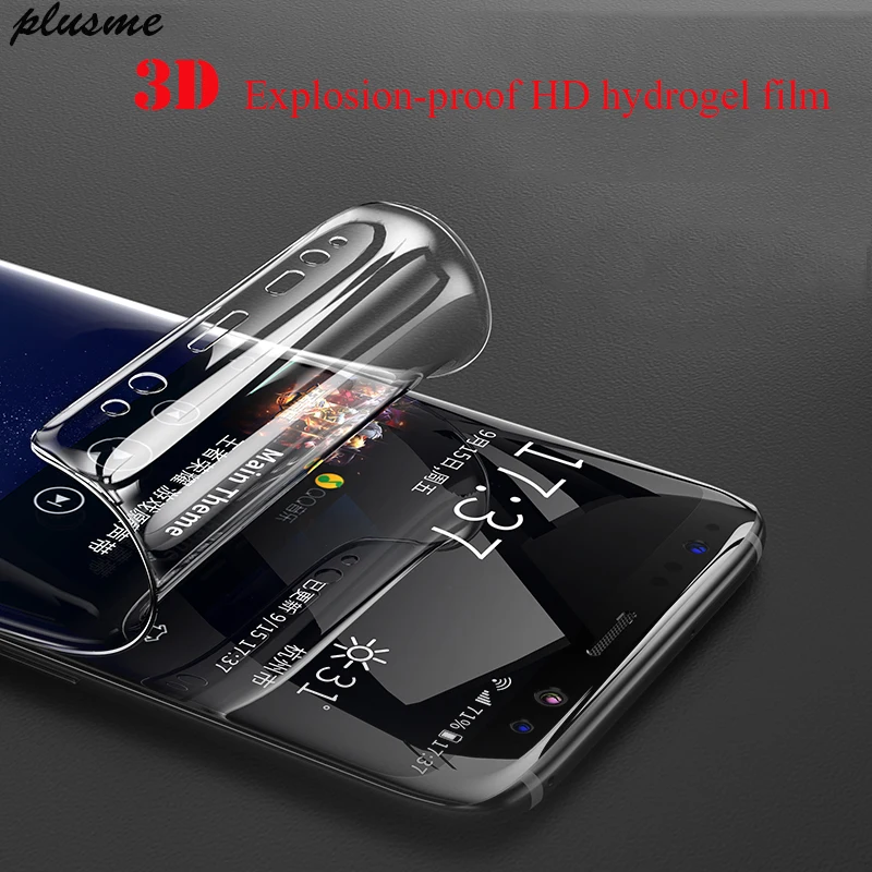 2Pcs Hydrogel Film For Samsung Galaxy S20 S10 S9 S8 Plus Note 20 10 9 Ultra Screen Protector A32 A12 A51 A52 A72 A71 | Мобильные