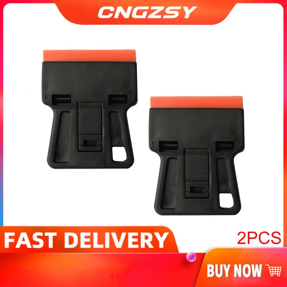 2pcs black mini razor scraper glue cleaning Car Care Razor Scraper Plastic Blades Mini Hand Tools Vinyl Film Wrap Squeegee 2E19
2pcs black mini razor scraper glue cleaning Car Care Razor Scraper Plastic Blades Mini Hand Tools Vinyl Film Wrap Squeegee 2E19