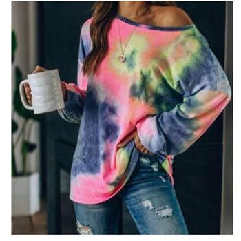 DARK PERFUME 2020 Autumn Rainbow Color Sleeping Round Neck Long Sleeve Top Women Breathable Warm Soft Pajamas Women Fashion Slee
DARK PERFUME 2020 Autumn Rainbow Color Sleeping Round Neck Long Sleeve Top Women Breathable Warm Soft Pajamas Women Fashion Slee