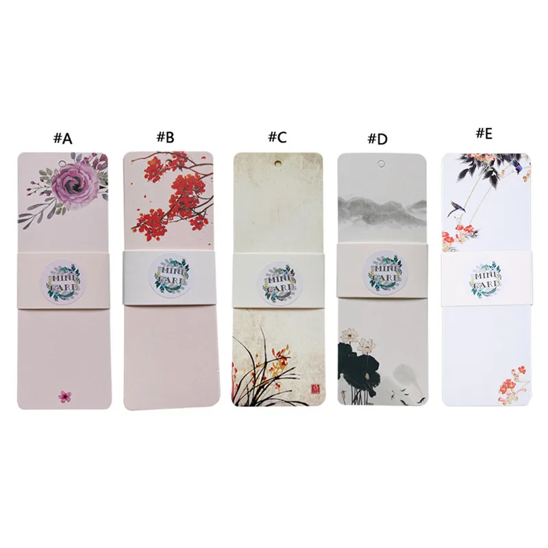 40 pcs/pack Novelty Elegant Patterns Bookmark Chinese Style Blank Paper DIY Bookmarks Reading Book Mark Gift School Stationery
40 pcs/pack Novelty Elegant Patterns Bookmark Chinese Style Blank Paper DIY Bookmarks Reading Book Mark Gift School Stationery