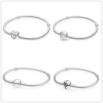 Authentic 925 Sterling Silver Bracelet Moments Black Heart On Mother's Day Bangle Fit Women Bead Charm Pandora Jewelry
Authentic 925 Sterling Silver Bracelet Moments Black Heart On Mother's Day Bangle Fit Women Bead Charm Pandora Jewelry