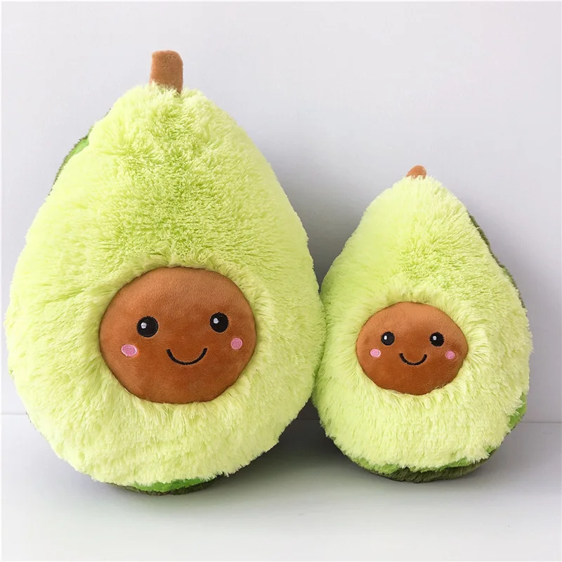 20 40 см мультяшный милый фруктовый авокадо плюшевая кукла игрушка Подушка детский