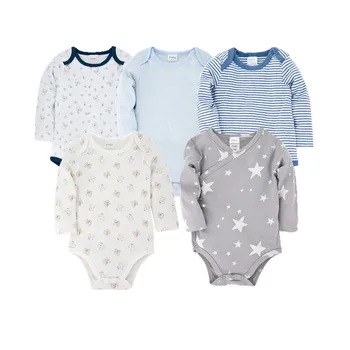 Honeyzone 2020 Spring Baby Boy Bodysuits Long Sleeve New born Cotton Infant Baby Girls Boys Jumpsuit Newborn Clothes 5pcs/lot
Honeyzone 2020 Spring Baby Boy Bodysuits Long Sleeve New born Cotton Infant Baby Girls Boys Jumpsuit Newborn Clothes 5pcs/lot
