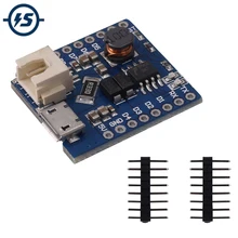 5V 1A Battery Charging Board Micro USB Step Up Boost Converter Charger Module for D1 MINI
5V 1A Battery Charging Board Micro USB Step Up Boost Converter Charger Module for D1 MINI