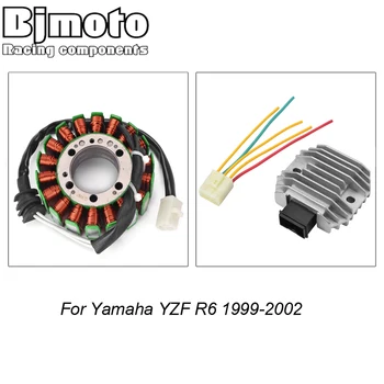 BJMOTO Motorcycle Voltage Regulator Rectifier Stator Coil For Yamaha YZF R6 YZF-R6 1999 2000 2001 2002
BJMOTO Motorcycle Voltage Regulator Rectifier Stator Coil For Yamaha YZF R6 YZF-R6 1999 2000 2001 2002