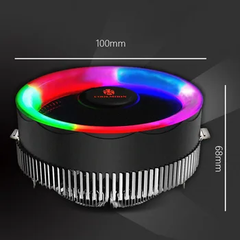 COOLMOON CAIYUEQ2 RGB CPU Cooler Heatsink LED 12V for AMD PC Processor Desktop Cooling Radiator
COOLMOON CAIYUEQ2 RGB CPU Cooler Heatsink LED 12V for AMD PC Processor Desktop Cooling Radiator