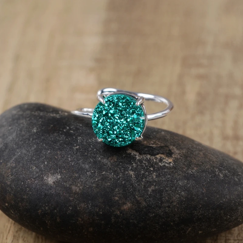 Candy Drusy Rings Silver Claw 10mm Round Natural Agates Druzy Adjustable Ring Lady Gifts Gems Daily Rings Dropship
Candy Drusy Rings Silver Claw 10mm Round Natural Agates Druzy Adjustable Ring Lady Gifts Gems Daily Rings Dropship
