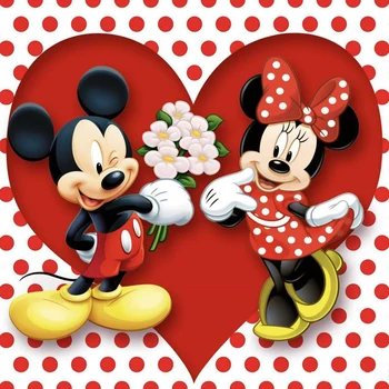 5D DIY Diamond Painting love Mickey Minnie Mouse Mosaic Cross Stitch Full Drill Diamond embroidery kit wall art Home decor
5D DIY Diamond Painting love Mickey Minnie Mouse Mosaic Cross Stitch Full Drill Diamond embroidery kit wall art Home decor