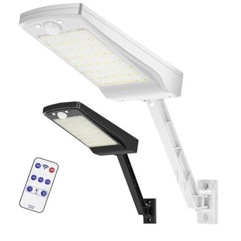 56 LED Solar Light Outdoor Garden Wall Fence Lamp With remote control street flood bul Black Three Modes Waterproof
56 LED Solar Light Outdoor Garden Wall Fence Lamp With remote control street flood bul Black Three Modes Waterproof