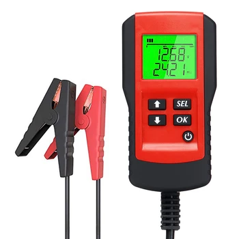 Digital 12V Car Battery Tester Load Test and Analyzer of Battery Life Percentage,Voltage, Resistance and Deep Cycle Battery
Digital 12V Car Battery Tester Load Test and Analyzer of Battery Life Percentage,Voltage, Resistance and Deep Cycle Battery