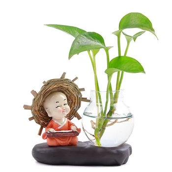 Chinese style Buddha Ceramic flower pot Bonsai Planter Little Succulent Flower Pots Small Cactus Flowerpot Home Decorations
Chinese style Buddha Ceramic flower pot Bonsai Planter Little Succulent Flower Pots Small Cactus Flowerpot Home Decorations