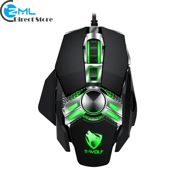 V10 Programming Wired Gaming Mouse 4800DPI Ergonomic USB Computer Mouse Gamer 7 Buttons Adjustable Backlight for PC Laptop
V10 Programming Wired Gaming Mouse 4800DPI Ergonomic USB Computer Mouse Gamer 7 Buttons Adjustable Backlight for PC Laptop