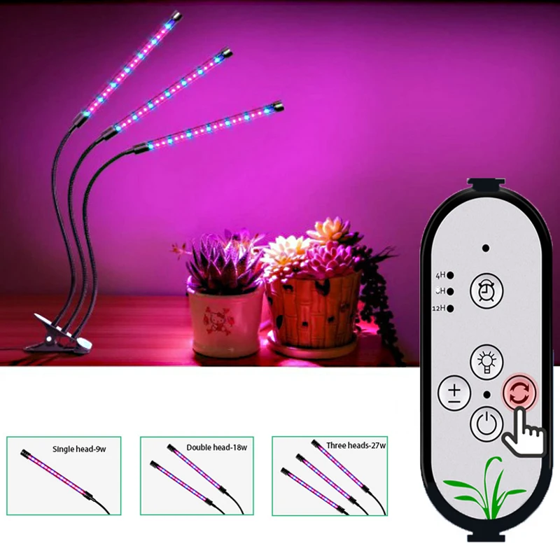 Led Full Spectrum Plant Grow Light USB UV Growth Lamp Waterproof With 5 Segment Dimming Multifunctional Double Head Clip Lamp
Led Full Spectrum Plant Grow Light USB UV Growth Lamp Waterproof With 5 Segment Dimming Multifunctional Double Head Clip Lamp