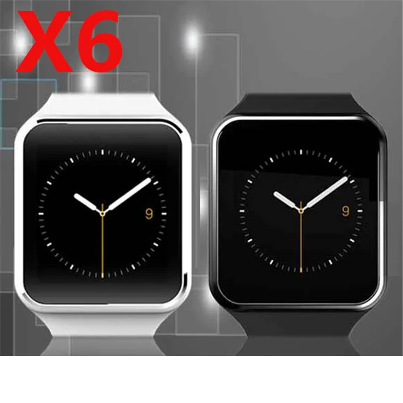 X6 Smart Watch with Camera Touch Screen Support SIM TF Card Bluetooth Smartwatch For iPhone Xiaomi Android IOS
X6 Smart Watch with Camera Touch Screen Support SIM TF Card Bluetooth Smartwatch For iPhone Xiaomi Android IOS