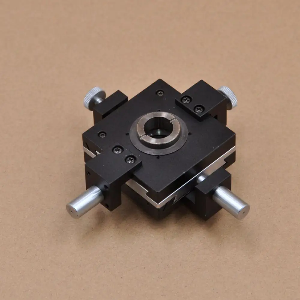 XY axis two-dimensional CHUO 60 * 60mm optical experiment high precision displacement platform manual fine-tuning slide aluminum
XY axis two-dimensional CHUO 60 * 60mm optical experiment high precision displacement platform manual fine-tuning slide aluminum