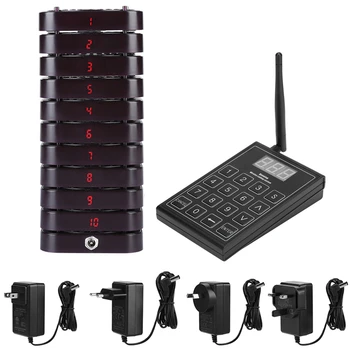Restaurant Pager Wireless Calling System Pagers Waiter Guest Paging Queuing System Receiver SU-669-S Call Customer For cafe shop
Restaurant Pager Wireless Calling System Pagers Waiter Guest Paging Queuing System Receiver SU-669-S Call Customer For cafe shop