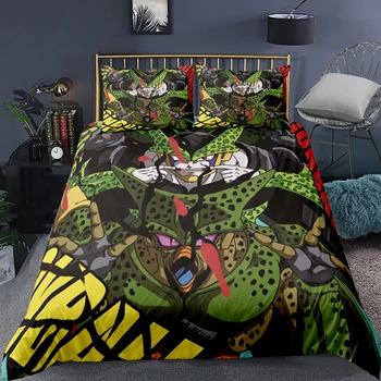 Comic Dragon Ball Theme Bedding Set Bedroom Decor Microfiber Kids Boys Gift 1PC Duvet Cover with Pillowcases No Comforter
Comic Dragon Ball Theme Bedding Set Bedroom Decor Microfiber Kids Boys Gift 1PC Duvet Cover with Pillowcases No Comforter