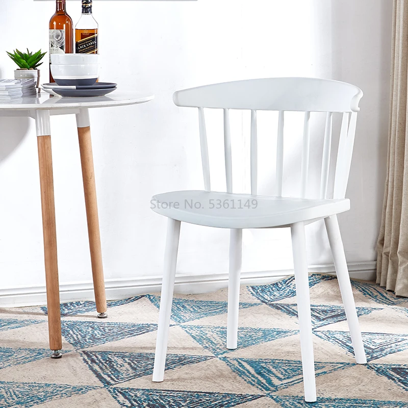 Simple Modern Nordic Windsor Chair Plastic Chair Dining Chair Backrest Household Adult Student Leisure Net Red Desk and Chair
Simple Modern Nordic Windsor Chair Plastic Chair Dining Chair Backrest Household Adult Student Leisure Net Red Desk and Chair