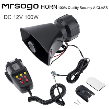 100W 7 Sounds Car Electronic Warning Siren Motorcycle Alarm Firemen Ambulance Loudspeaker with MIC 
100W 7 Sounds Car Electronic Warning Siren Motorcycle Alarm Firemen Ambulance Loudspeaker with MIC