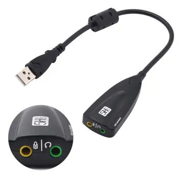 External 7.1 Channel USB Audio Interface External Sound Card Mic Headphone Adapter Cable for PC Laptop Звуковая карта USB
External 7.1 Channel USB Audio Interface External Sound Card Mic Headphone Adapter Cable for PC Laptop Звуковая карта USB