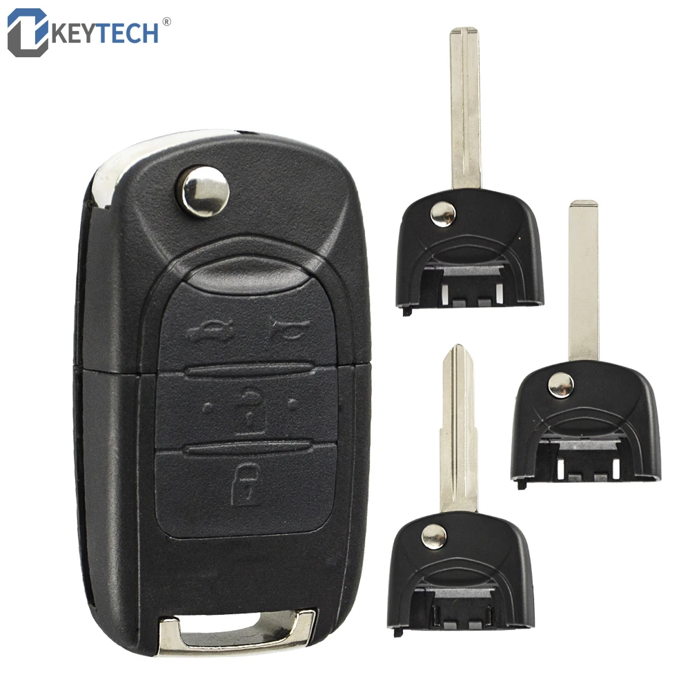 OkeyTech Replacement Flip Folding Car Key Shell for Wuling Hongguang Baojun 630 730 560 310 Remote Auto Case 4 Buttons | Автомобили и