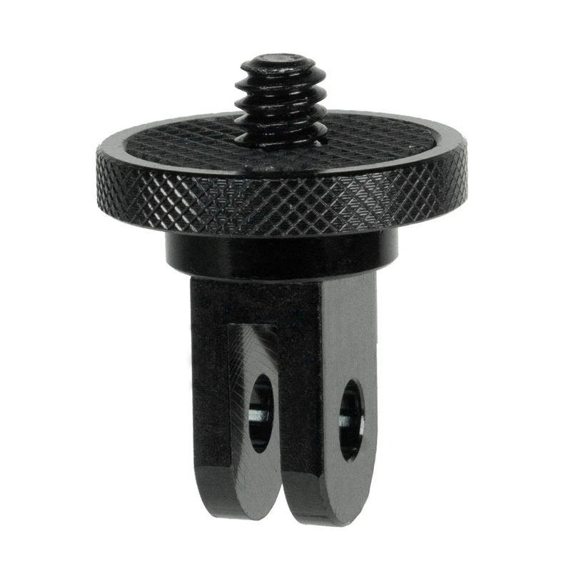 Camera Mount Adapter for GoPro Ecosystem - ¼-20 Conversion Adapter for GoPro Mounting System - Full 100% CNC Aluminum Metal - Mo
Camera Mount Adapter for GoPro Ecosystem - ¼-20 Conversion Adapter for GoPro Mounting System - Full 100% CNC Aluminum Metal - Mo