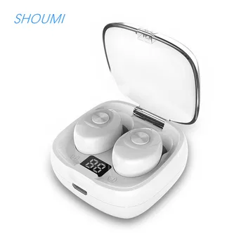 TWS Wireless Earphones Stereo in Earbuds Sports Headset Power Digital Display One-key Control Bluetooth 5.0 with Mic for Xiaomi 
TWS Wireless Earphones Stereo in Earbuds Sports Headset Power Digital Display One-key Control Bluetooth 5.0 with Mic for Xiaomi