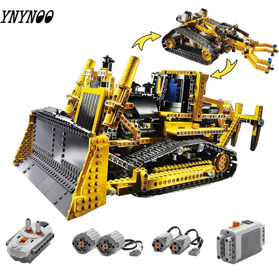 1384Pcs Technic Compatible Bulldozer Model Building Compatible legoinglys Blocks Boys Gift Remote Controrlled Toys for Children
1384Pcs Technic Compatible Bulldozer Model Building Compatible legoinglys Blocks Boys Gift Remote Controrlled Toys for Children