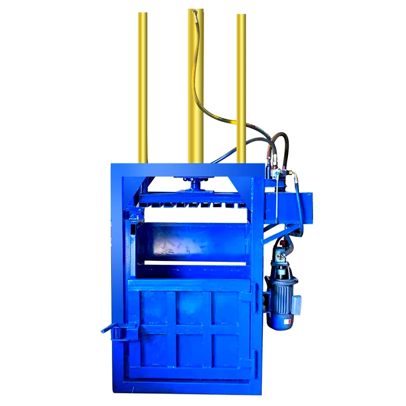 10T Single-Cylinder Press Hydraulic Baler Vertical Small Waste Woven Bag Plastic Bottle Paper Metal Machine Straw Baler
10T Single-Cylinder Press Hydraulic Baler Vertical Small Waste Woven Bag Plastic Bottle Paper Metal Machine Straw Baler