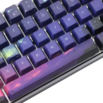 5 Sides Dye-subbed OEM PBT Keycap Mechanical Keyboard Keycaps Purple Snow Star
5 Sides Dye-subbed OEM PBT Keycap Mechanical Keyboard Keycaps Purple Snow Star