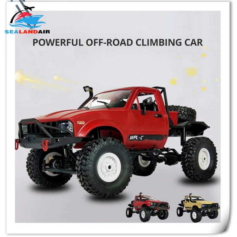 WPL C14 C-14 1:16 Wireless RC Car 4WD 2.4GHz Remote Contral Crawler Off-Road Cars Buggy Model Toys For Children Gifts Carro RTR
WPL C14 C-14 1:16 Wireless RC Car 4WD 2.4GHz Remote Contral Crawler Off-Road Cars Buggy Model Toys For Children Gifts Carro RTR