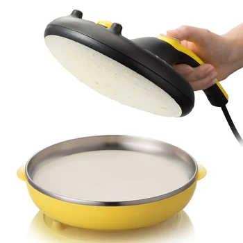 Electric Crepe Maker Machine Pancake Machine Pizza Maker Non-stick Electric Baking Pan Griddle Kitchen Cooking Tools 220V