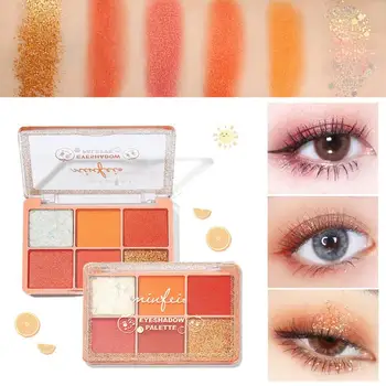 6 Colors Eyeshadow Plates Makeup Matte Glitter Shimmer Pearlescent 3 Style Beginner Long Lasting Palette Of Eyeshadow TSLM1
6 Colors Eyeshadow Plates Makeup Matte Glitter Shimmer Pearlescent 3 Style Beginner Long Lasting Palette Of Eyeshadow TSLM1