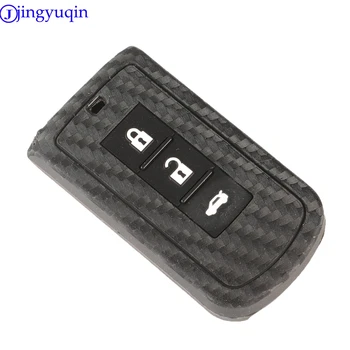 jingyuqin Carbon Fiber Protection Smart Key Covers Car Styling Case For Mitsubishi Outlander Lancer 10 Pajero Sport ASX 
jingyuqin Carbon Fiber Protection Smart Key Covers Car Styling Case For Mitsubishi Outlander Lancer 10 Pajero Sport ASX