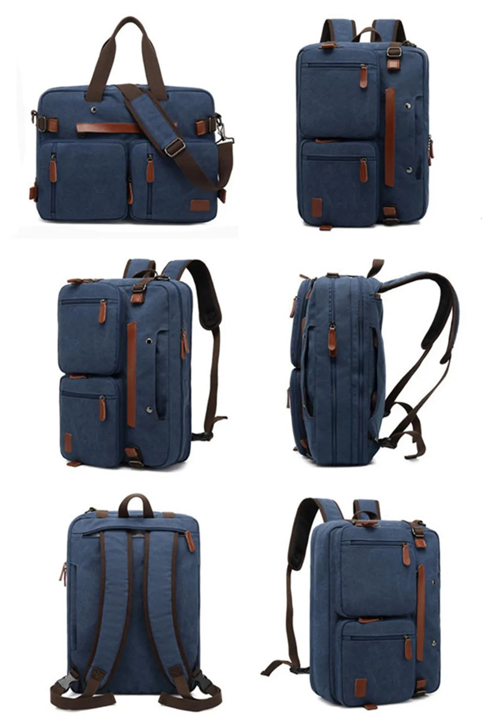 COOLBELL Convertible Backpack Messenger Shoulder Backpack 15.6/17.3 Inch Laptop Case Handbag Business Travel Rucksack Backpack COOLBELL Convertible Backpack Messenger Shoulder Backpack 15.6/17.3 Inch Laptop Case Handbag Business Travel Rucksack Backpack