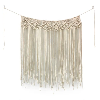 Macrame Wall Hanging Curtain Boho Chic Curtains Backdrop Woven Decor Tapestry Home Boho Handmade Tapestry Art Wall Bohemian
Macrame Wall Hanging Curtain Boho Chic Curtains Backdrop Woven Decor Tapestry Home Boho Handmade Tapestry Art Wall Bohemian
