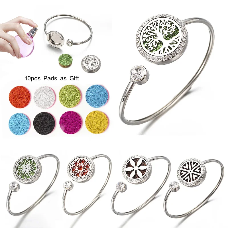 Perfume Love Bracelet Essential Oil Diffuser Aromatherapy Crystal Box Bracelet Tree of Life Stainless Steel woman Bracelet FF03
Perfume Love Bracelet Essential Oil Diffuser Aromatherapy Crystal Box Bracelet Tree of Life Stainless Steel woman Bracelet FF03