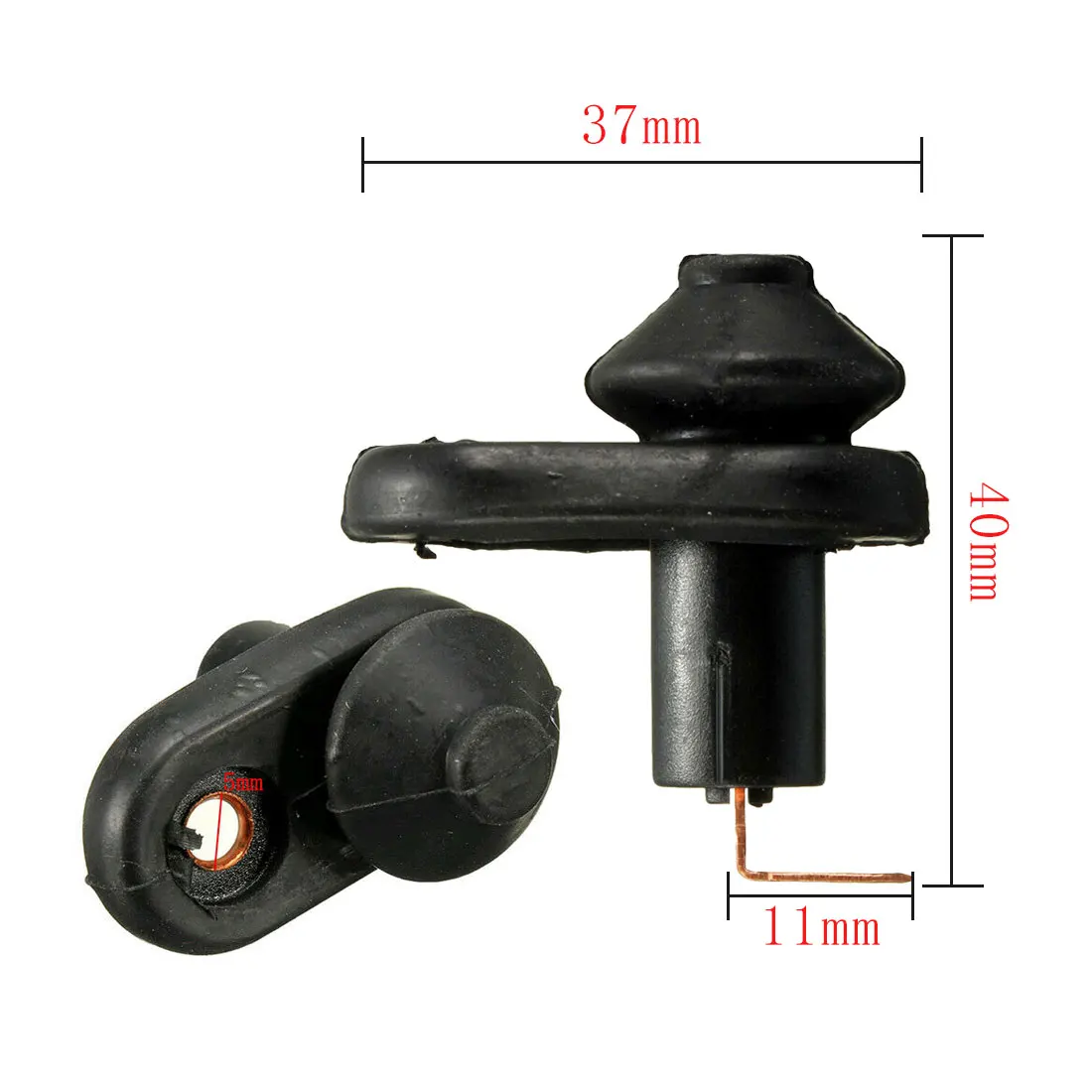 

Black Door Lamp Light Switch Universal Car Vehicle Interior Door Courtesy Light Lamp Switch Waterproof Switch Button