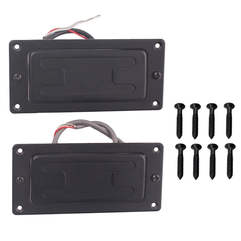 2Pcs/Pack Black Humbucker Pickup For Les Paul Lp Electric Guitar Instrument Accs
2Pcs/Pack Black Humbucker Pickup For Les Paul Lp Electric Guitar Instrument Accs