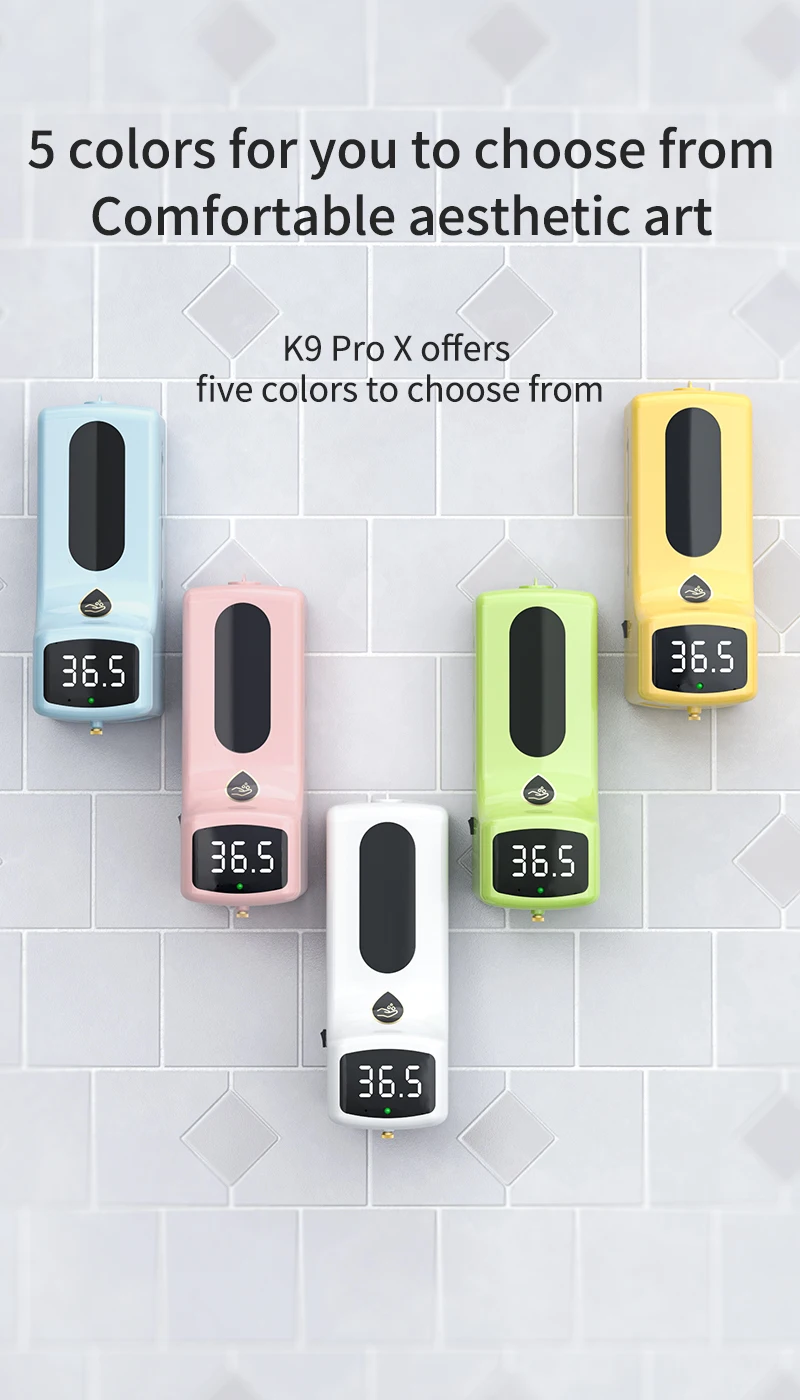 800ml K9 Pro X Wash Water Spray Switching Automatic Temperature Measurement And Disinfection Machine
800ml K9 Pro X Wash Water Spray Switching Automatic Temperature Measurement And Disinfection Machine