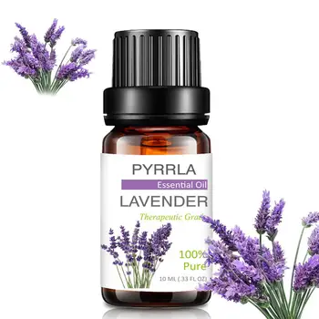 Pyrrla 10ml Lavender Pure Essential Oils For Aromatherapy Humidifier Diffuser Relieve Stress Massage Body Relax Essential Oil
Pyrrla 10ml Lavender Pure Essential Oils For Aromatherapy Humidifier Diffuser Relieve Stress Massage Body Relax Essential Oil