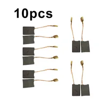10Pcs Durable Carbon Brushes Graphite Copper Motor For Bosch GWS 20-230 H Angle Grinder Replacement Spare Parts
10Pcs Durable Carbon Brushes Graphite Copper Motor For Bosch GWS 20-230 H Angle Grinder Replacement Spare Parts