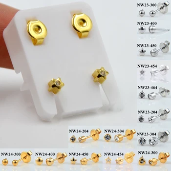 Descubra os Sapatos de Inverno Masculinos da Choes: Elegância, Conforto e Desempenho 11 Fashion Pair Star Round Ball Full Moon Shaped Ear Piercing Stud Charming Jewelry Earring Pin For Piercing Gun Tool Kit Pair Pack