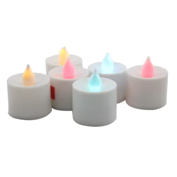 Built-in LED electronic candle 3 button battery remote control plastic + electronic chip 3.5cm*4.5cm home exquisite
Built-in LED electronic candle 3 button battery remote control plastic + electronic chip 3.5cm*4.5cm home exquisite