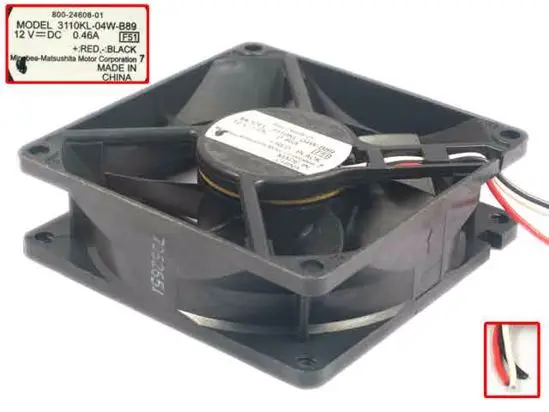 NMB-MAT 3110KL-04W-B89 F51 DC 12V 0.46A 80x80x25 мм 3-проводной Вентилятор охлаждения сервера
NMB-MAT 3110KL-04W-B89 F51 DC 12V 0.46A 80x80x25 мм 3-проводной Вентилятор охлаждения сервера