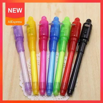 Plastic Big Head Uv Invisible Light Pen Magic Led Light Pen Ink Light Pen Pen Counterfeit For Kids Invisible Marker U4A4
Plastic Big Head Uv Invisible Light Pen Magic Led Light Pen Ink Light Pen Pen Counterfeit For Kids Invisible Marker U4A4
